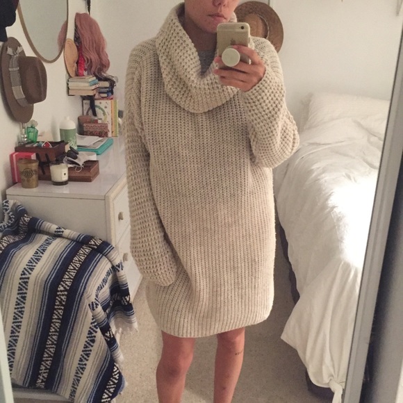 sweater dress poshmark
